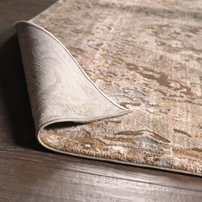 Tapete Susurro Ikat Vintage en Gris