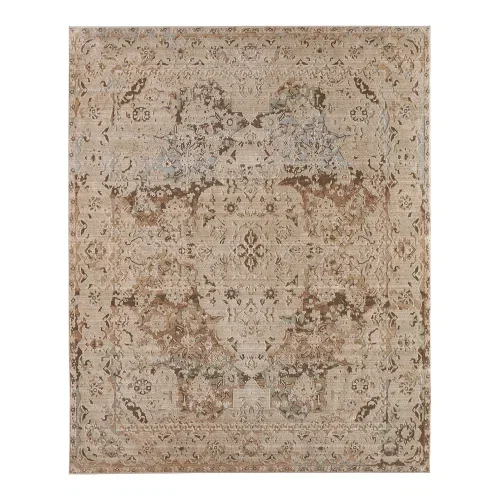 Tapete Susurro Ikat Vintage en Gris