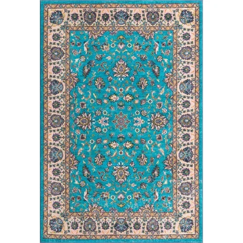 tierra floral en aqua artico