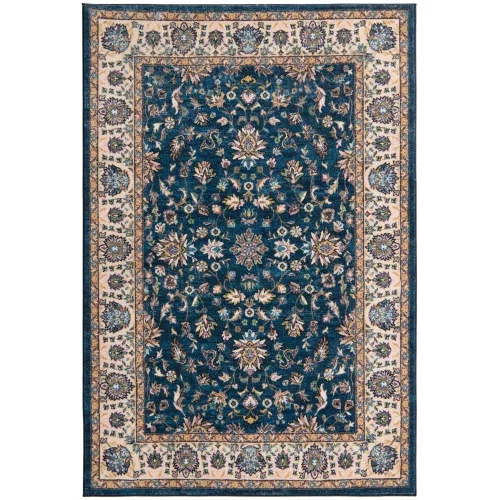 tierra floral en azul egipcio