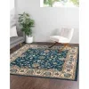 tierra floral en azul egipcio