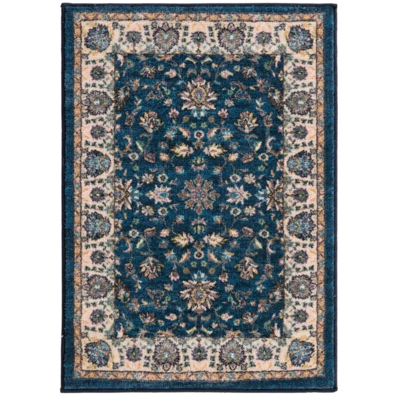 tierra floral en azul egipcio