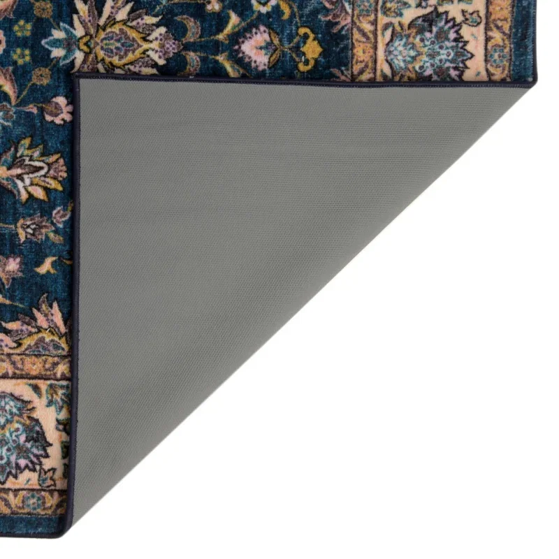 tierra floral en azul egipcio
