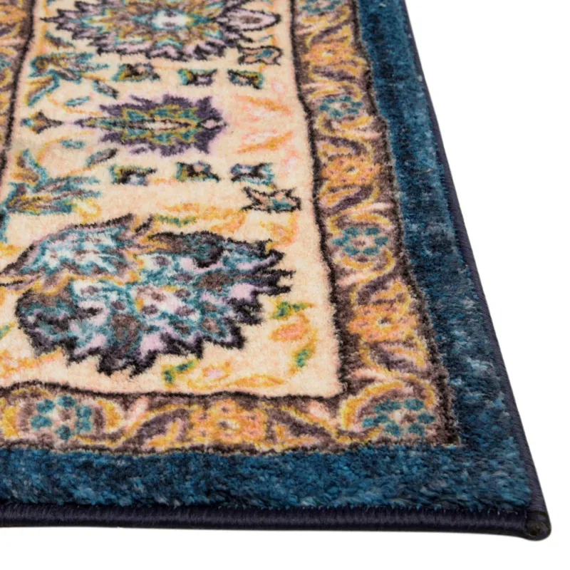tierra floral en azul egipcio