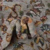 Tapete Tierra Floral en Gris Nube