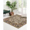 tierra floral en gris nube