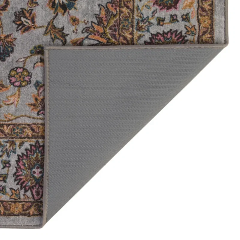 tierra floral en gris nube