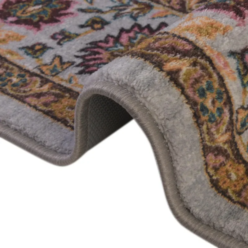 tierra floral en gris nube