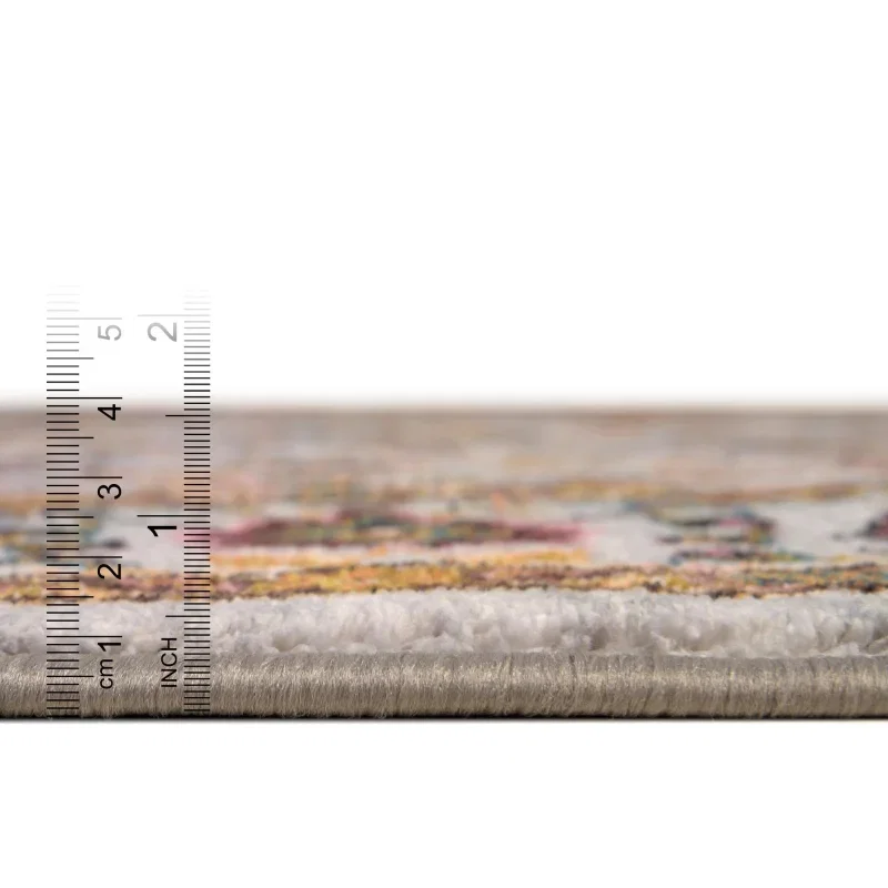 Tapete Tierra Floral en Gris Nube