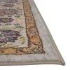 tierra floral en gris nube