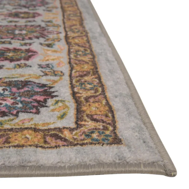 tierra floral en gris nube