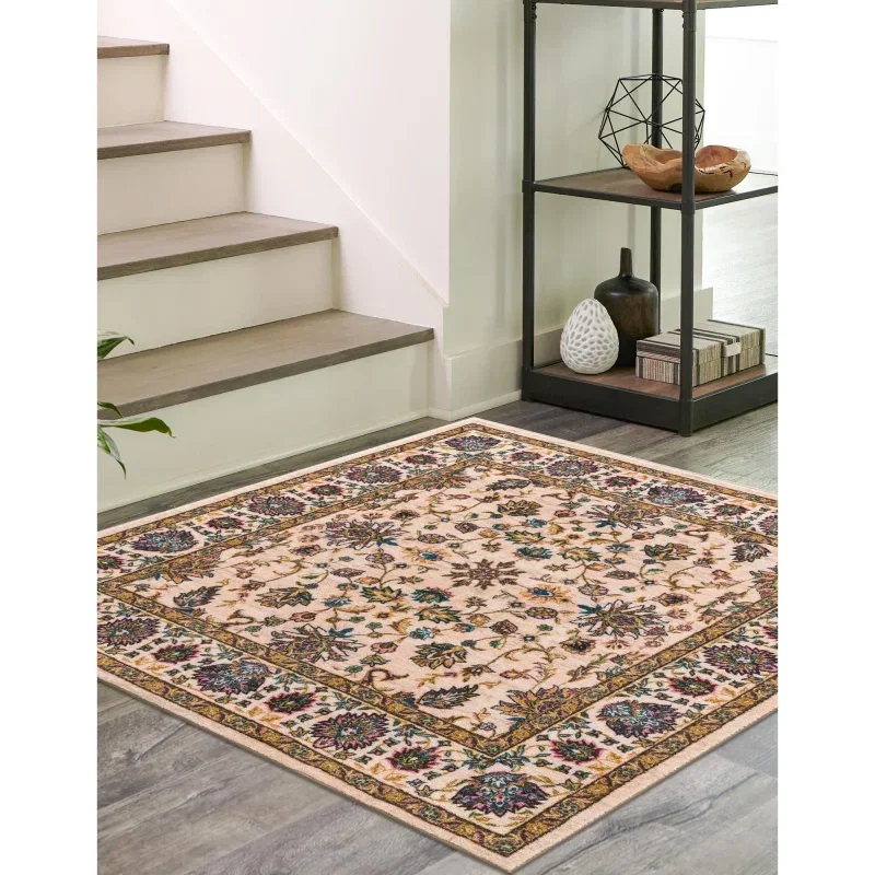 tierra floral en marfil