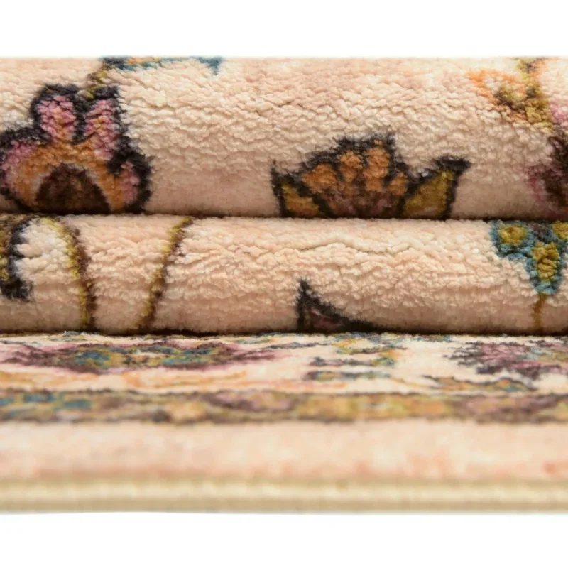 tierra floral en marfil