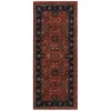 tierra floral en rojo clasico