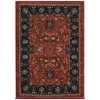 tierra floral en rojo clasico