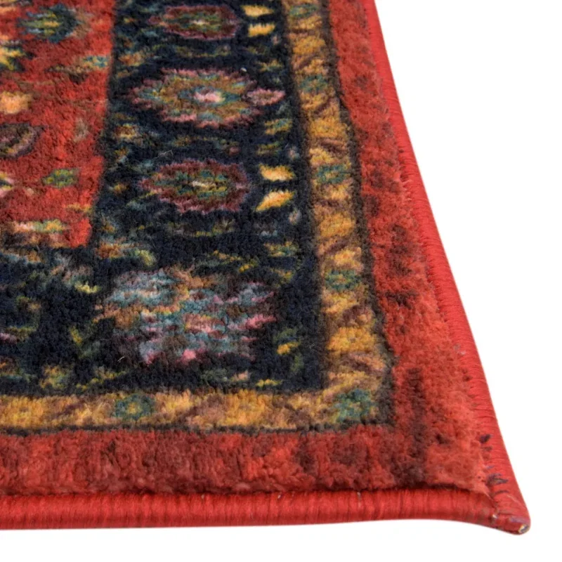 Tapete Tierra Floral en Rojo Clásico