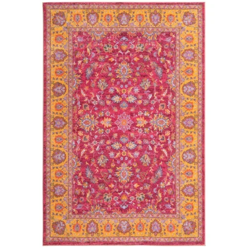 tierra floral en rosa frambuesa