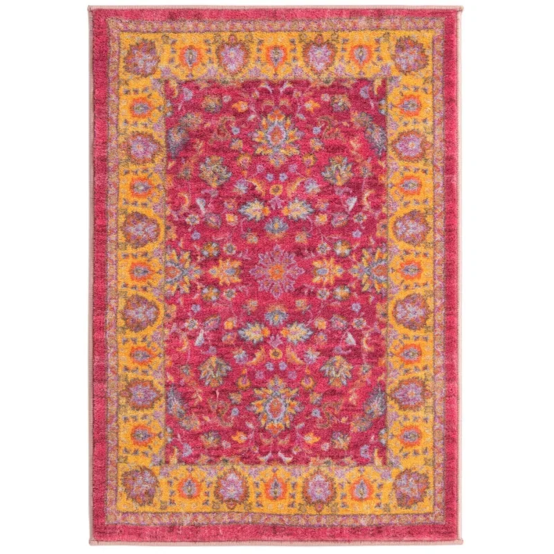 tierra floral en rosa frambuesa