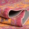 Tapete Tierra Floral en Rosa Frambuesa