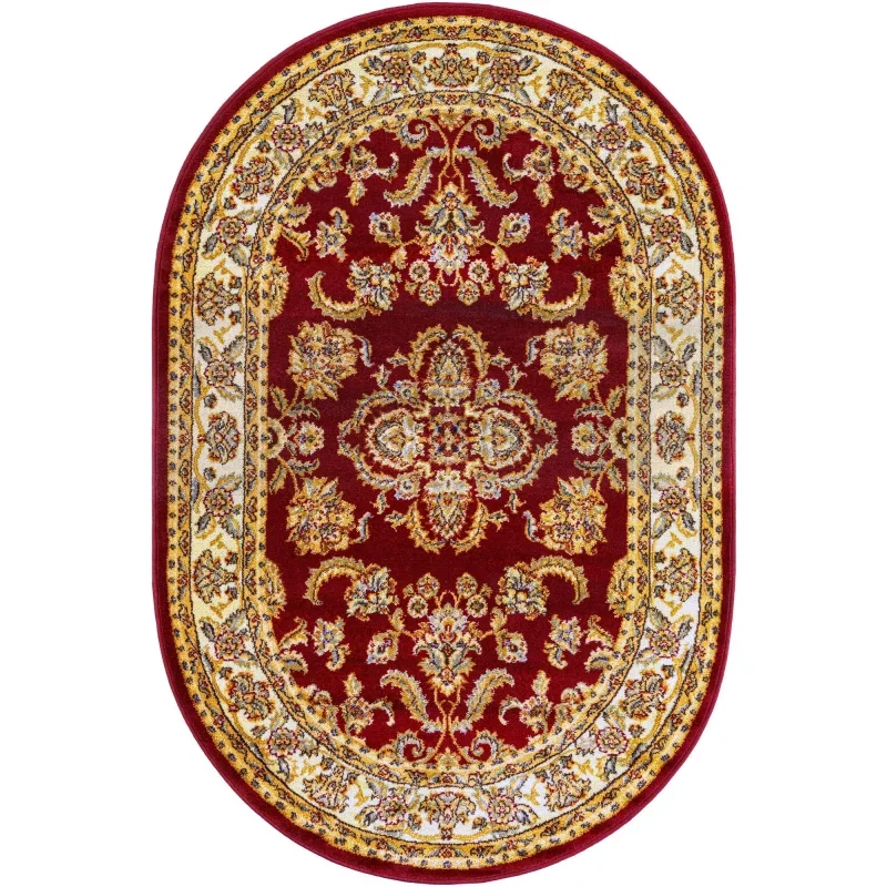 travesia medallon en rojo