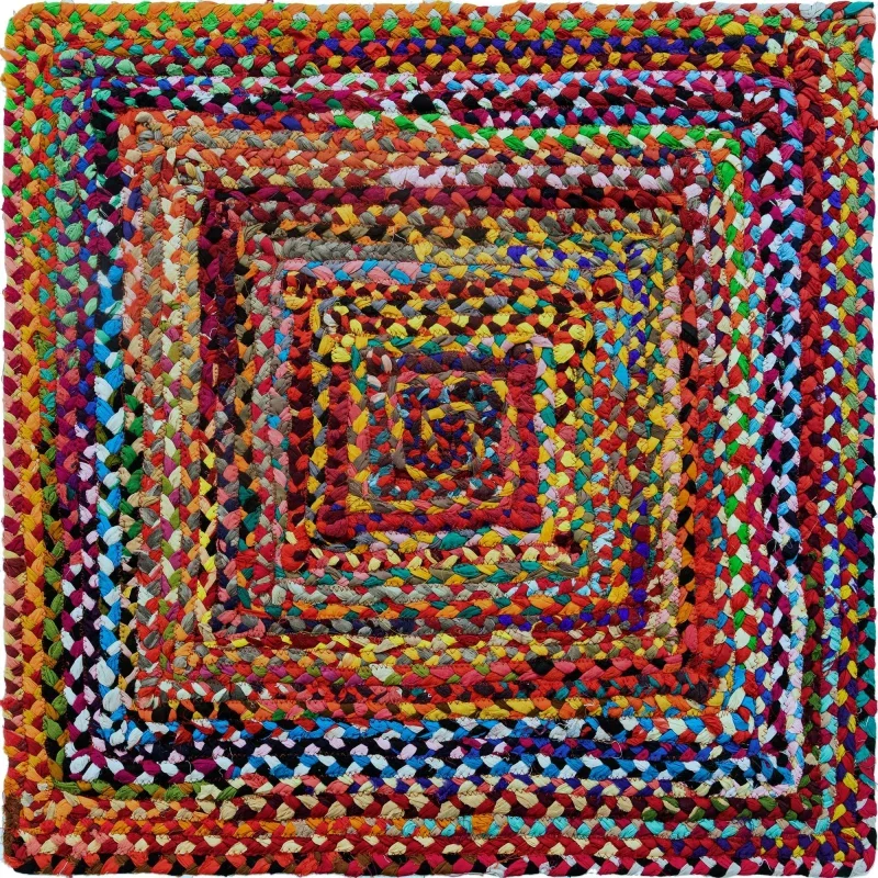 trenzado multicolor