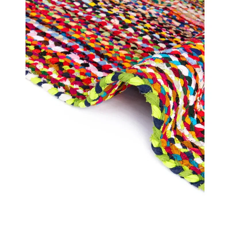 Tapete Trenzado Multicolor