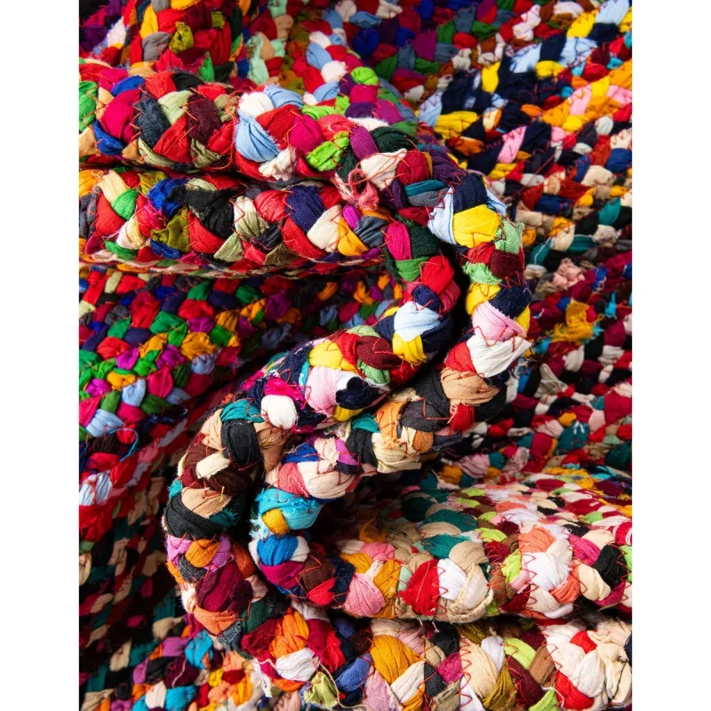 trenzado multicolor
