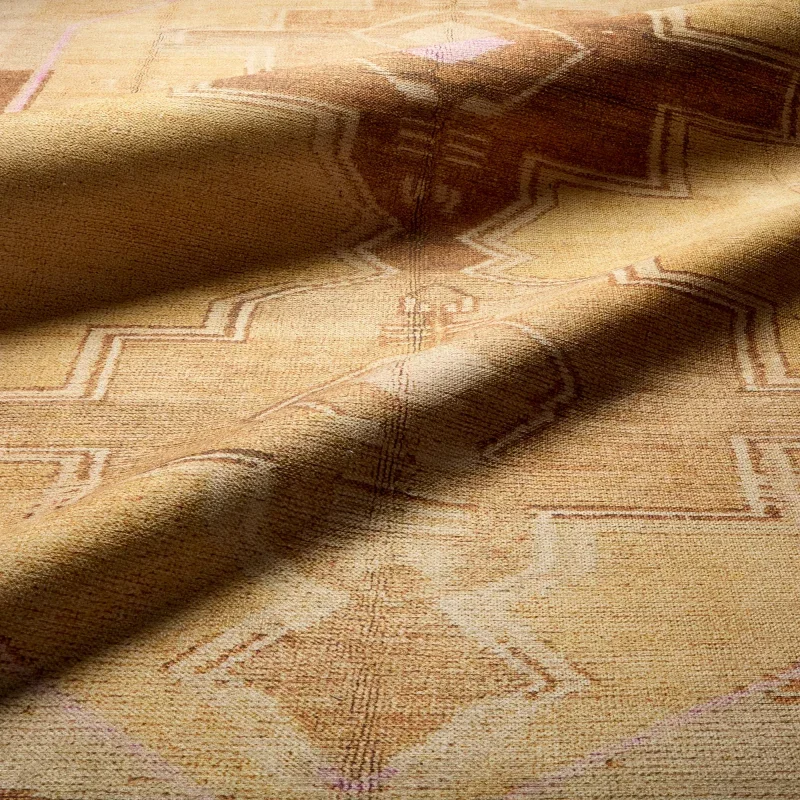 Tapete Trovador Medallón Suroeste en Beige