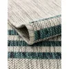Tapete Exterior Hamptons Rayas Horizontales en Gris Claro