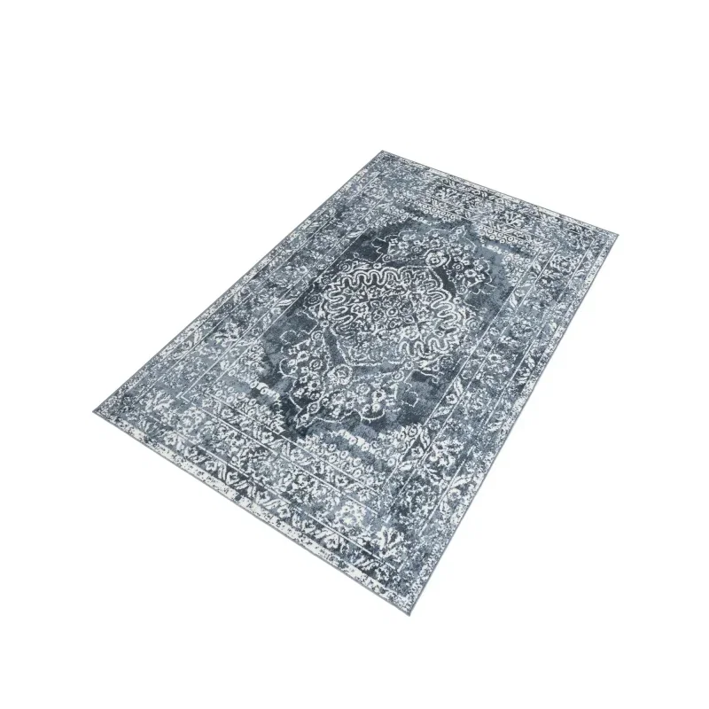 universal medallon sutil en azul