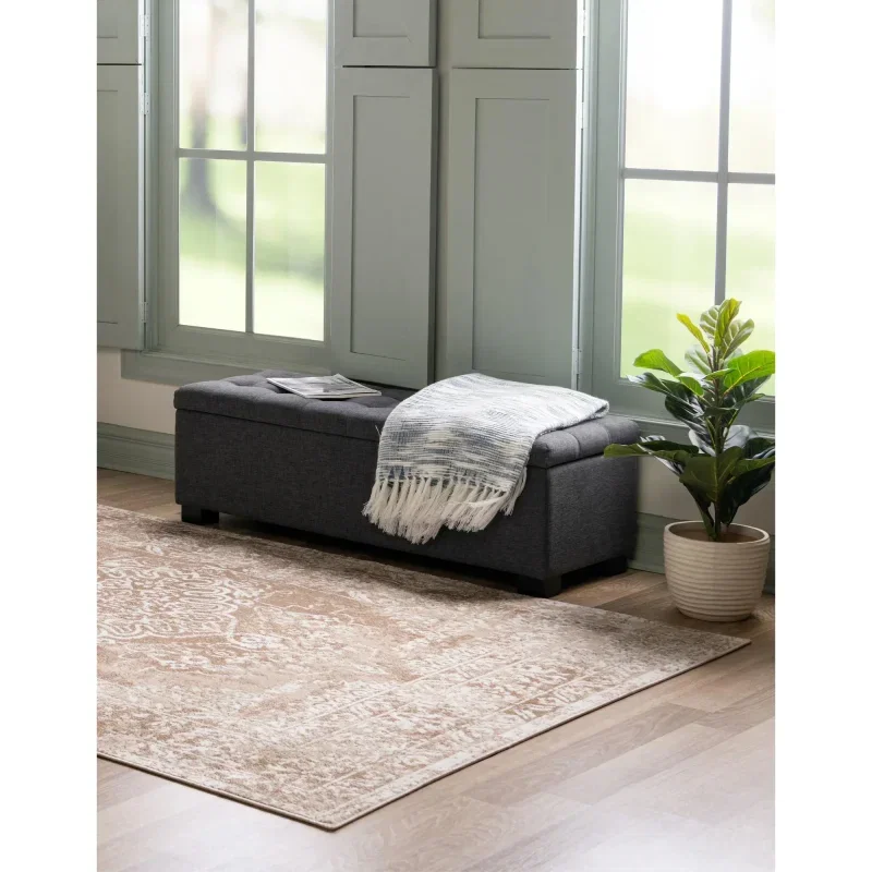 Tapete Universal Medallón Sutil en Beige