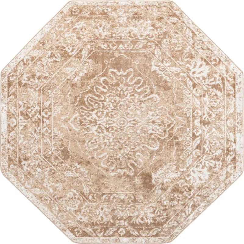 universal medallon sutil en beige