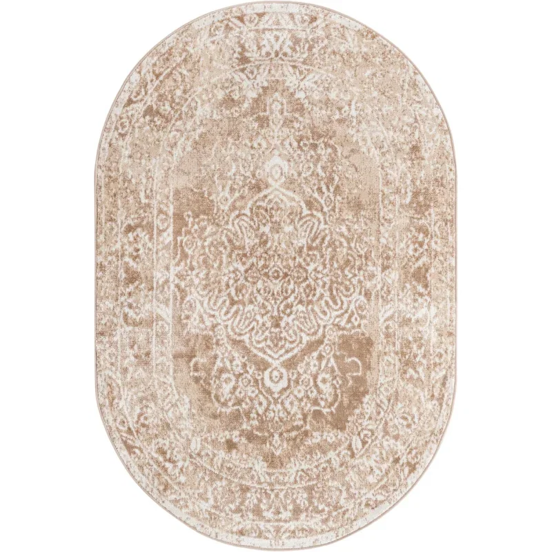 universal medallon sutil en beige