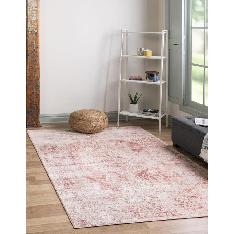 universal medallon sutil en rosa