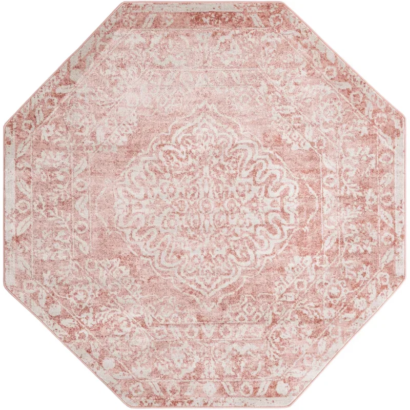 universal medallon sutil en rosa