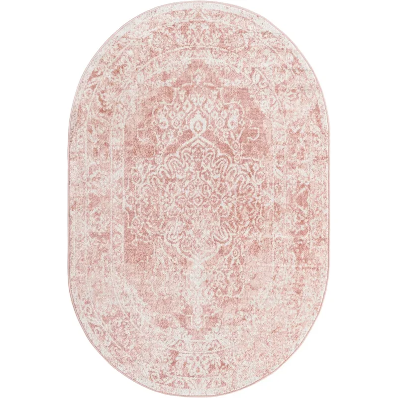 universal medallon sutil en rosa
