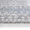 Tapete Valencia Diamante Tribal en Gris y Azul