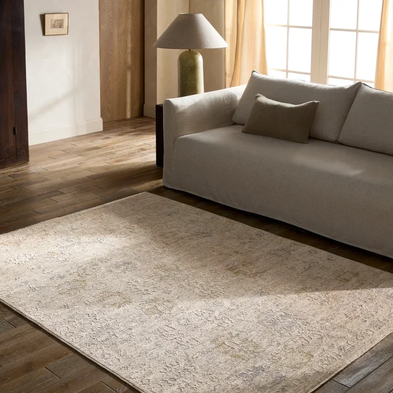 Tapete Vega Oushak Floral en Beige