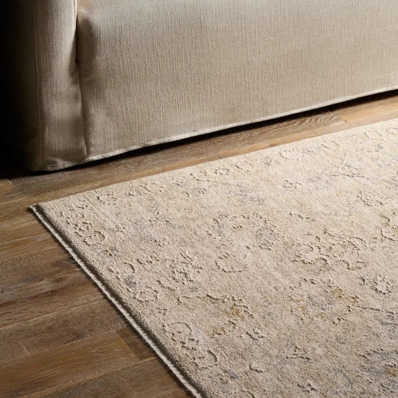 Tapete Vega Oushak Floral en Beige