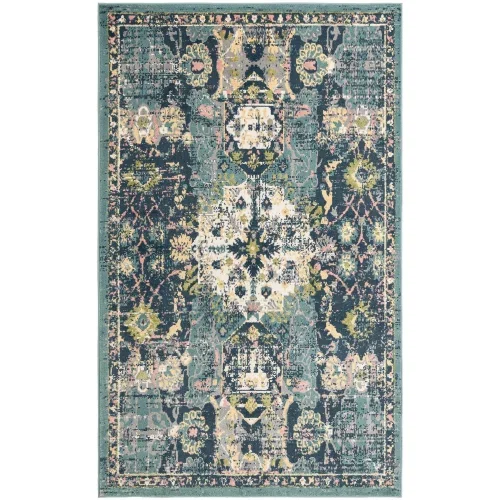 verano vintage en azul marino