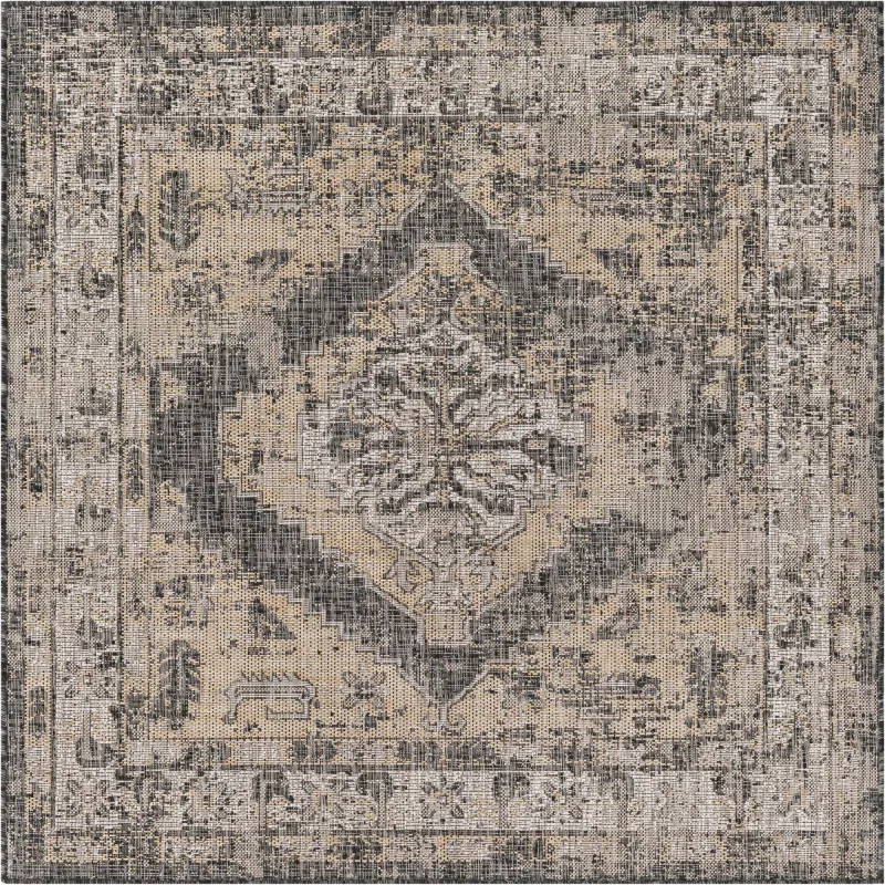 vintage de exterior en beige y carbon
