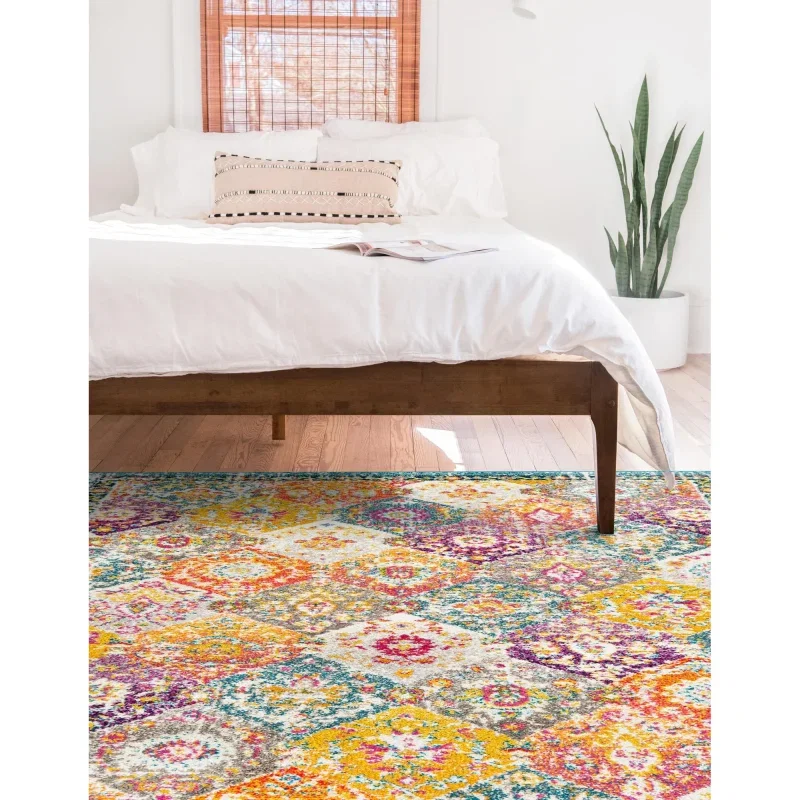 Tapete Virginia Floreado Multicolor