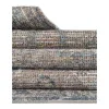 yute y chenille diamante azul