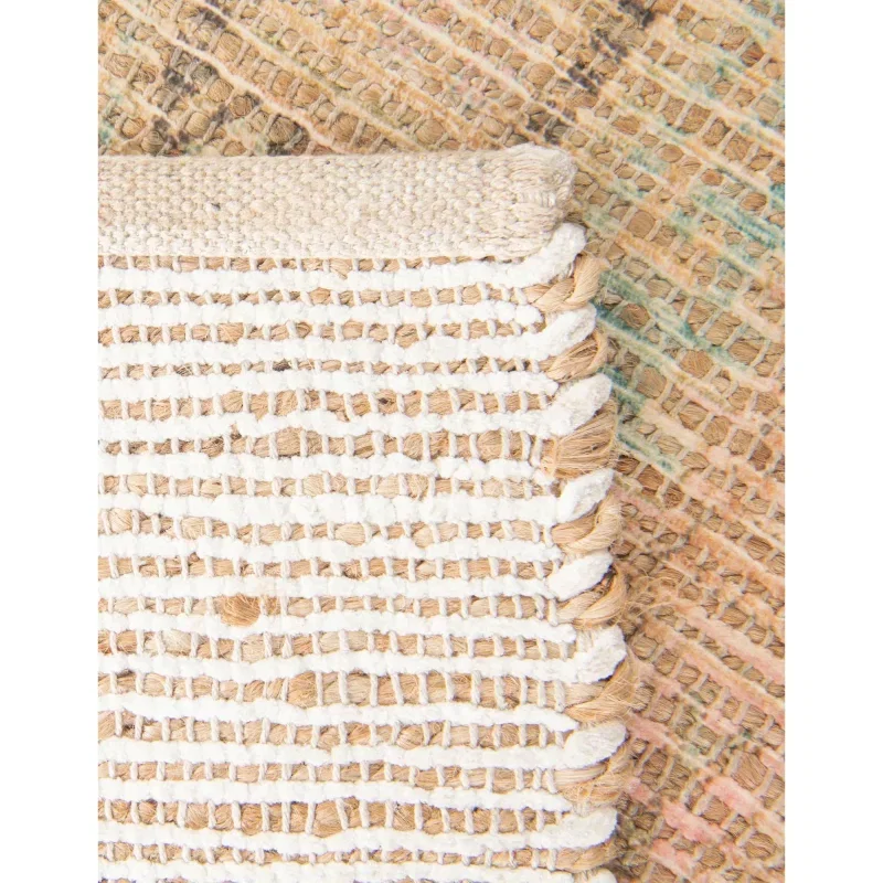 yute y chenille diamante khaki