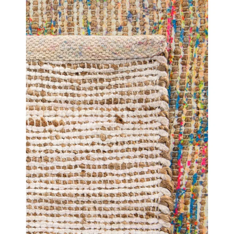 yute y chenille diamante multicolor