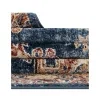 Tapete Zafiro Medallón Ornamental en Azul