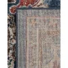 zafiro medallon floral persa en azul oscuro