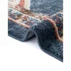 zafiro medallon floral persa en azul oscuro