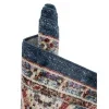 zafiro medallon floral persa en azul oscuro