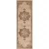 zafiro medallon floral persa en beige